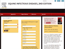 Tablet Screenshot of equineinfectiousdiseases.com